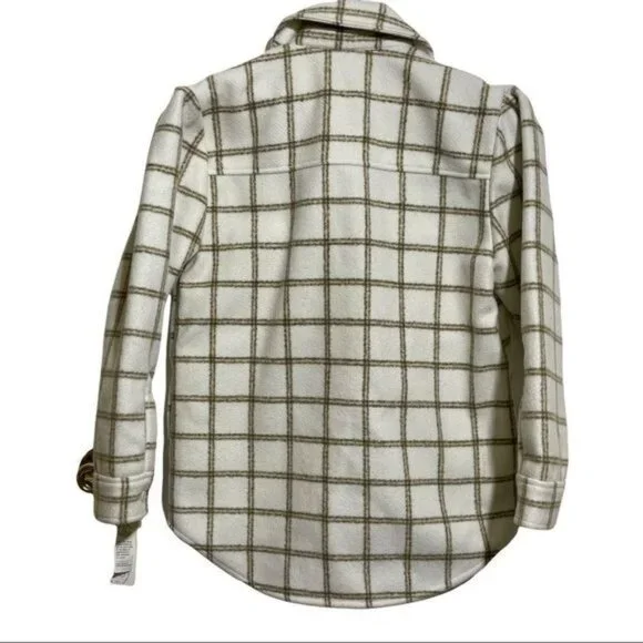 Treasure & Bond Plaid Button Down Carson Pane Boxy Women's Small Shirt J… - Picture 2 of 14